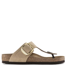 Birkenstock Gizeh Big Buckle Sandaler, Sandcastle